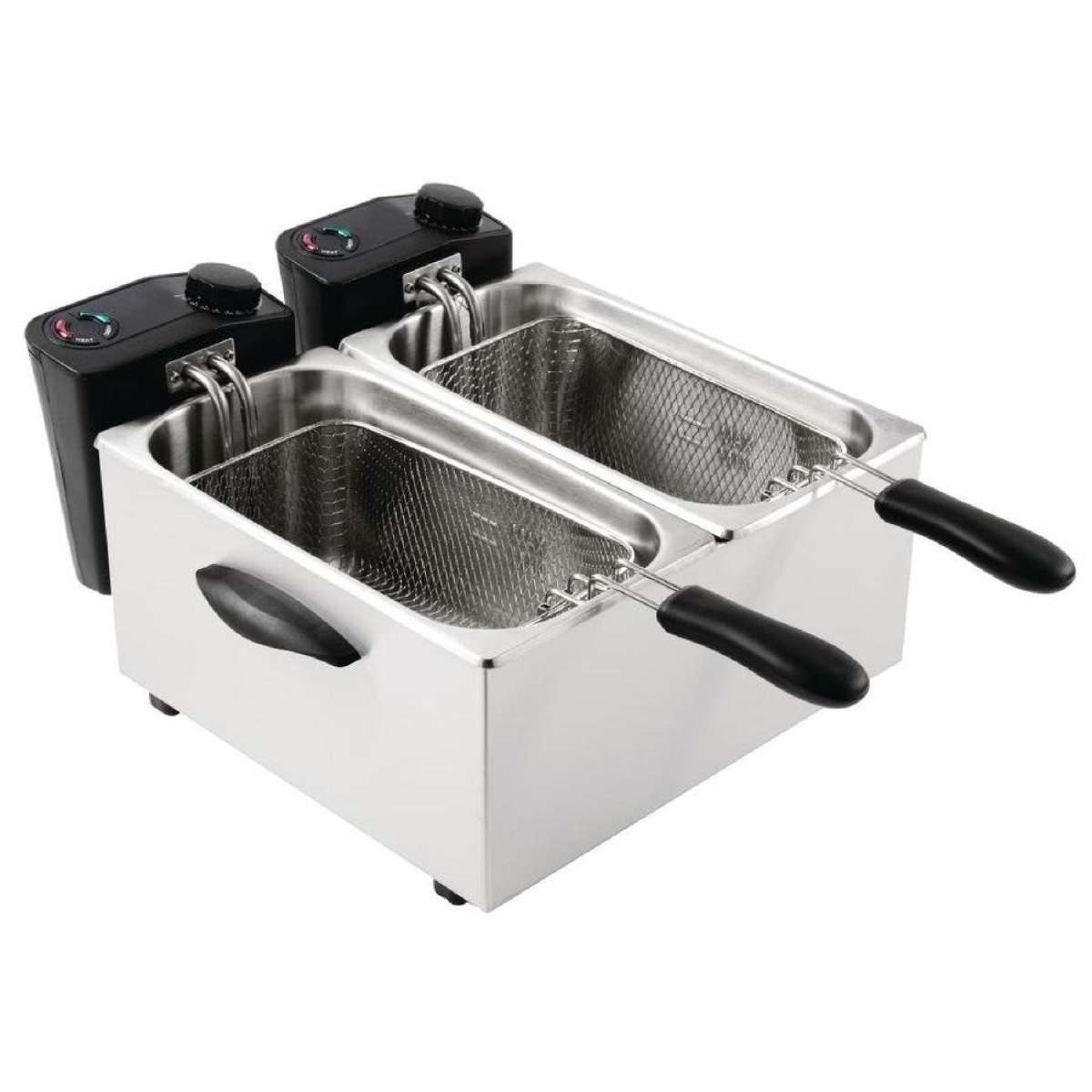 Caterlite Light Duty Fryer - 2x3.5Ltr - 2x2.2kW- Commercial