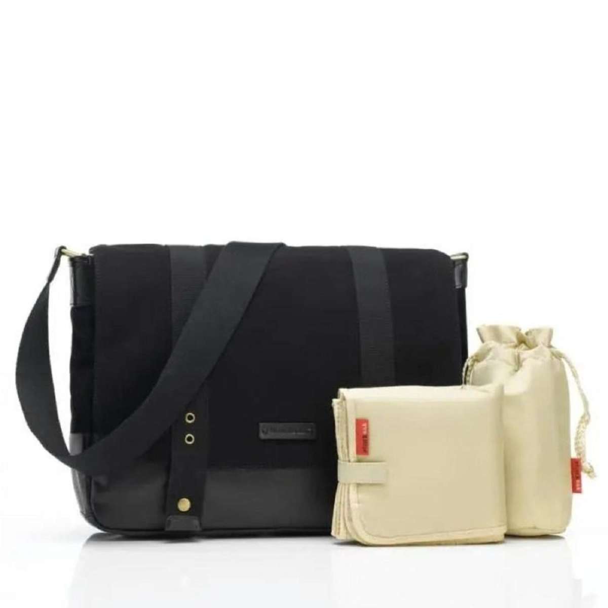 Aubrey Black Nappy Bag - Storksak