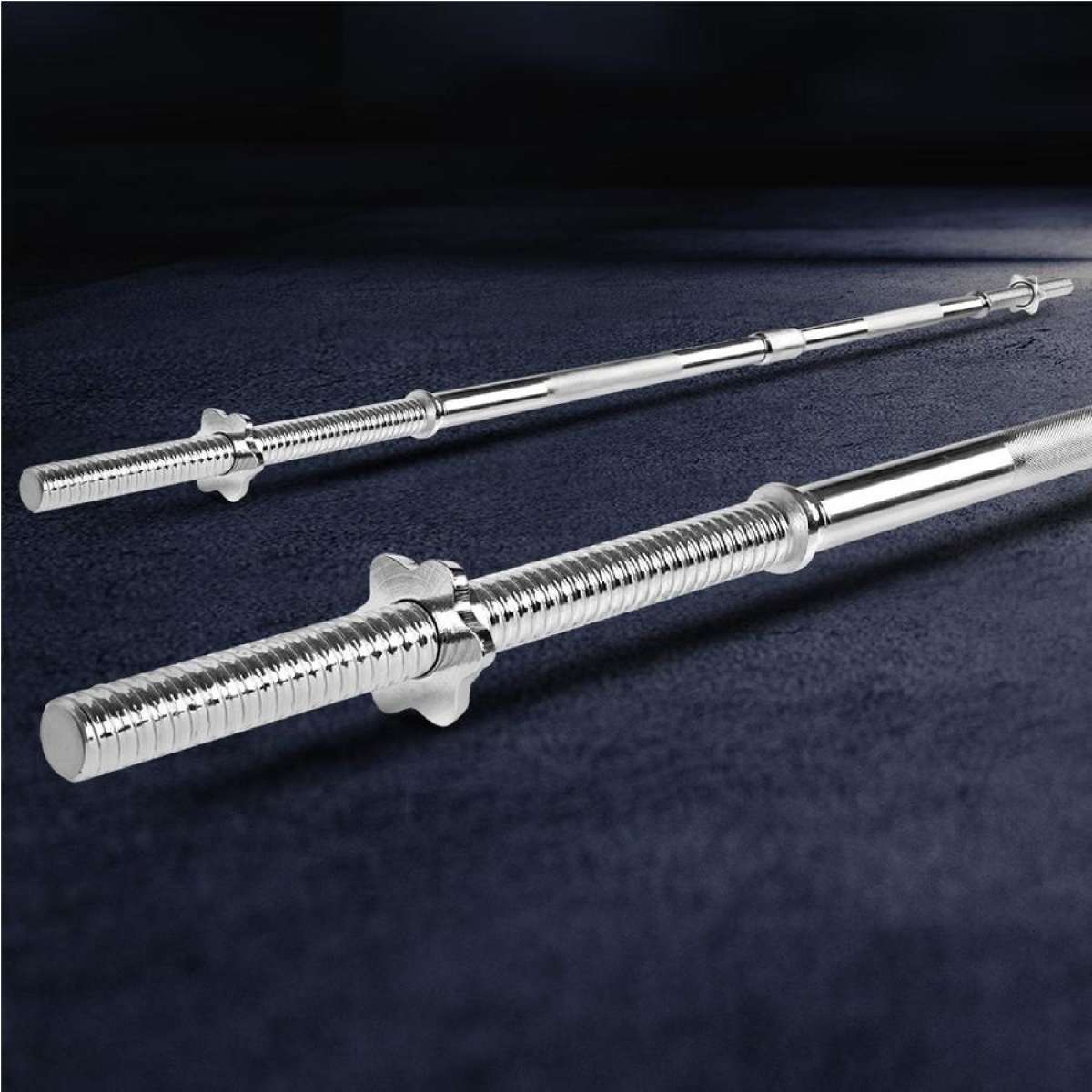 168CM 5.5FT Everfit Barbell Bar Fitness Weight Plates Dumbbells Row