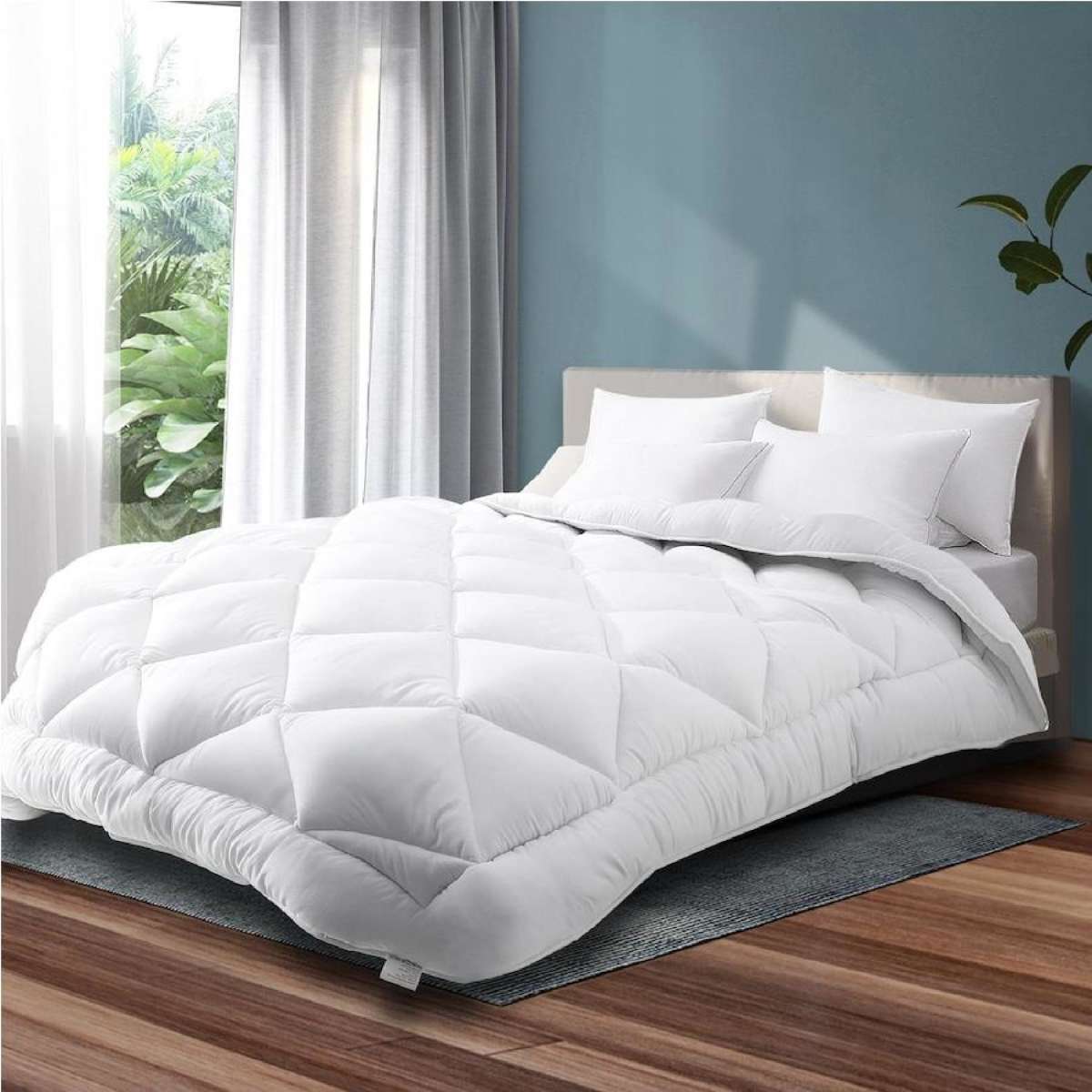 Bedra 400 750GSM Microfibre Bamboo Quilt Summer Winter Duvet Doona All Season Super king 750GSM