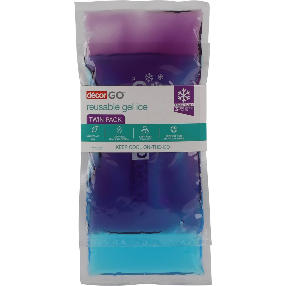 Decor Reusable Gel Ice 2 pack