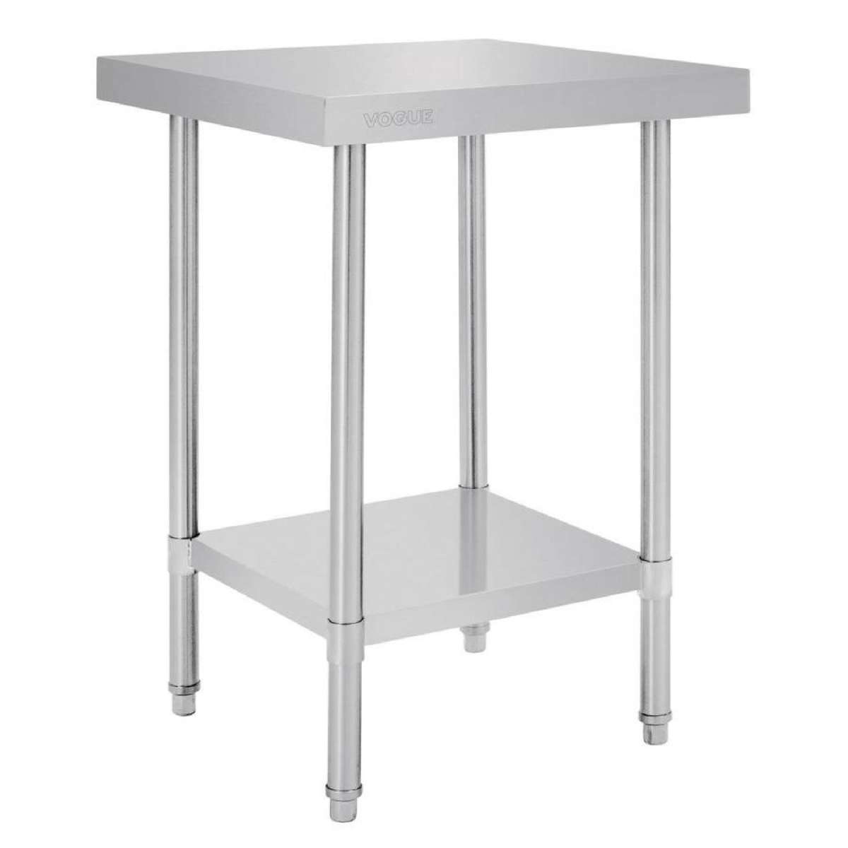 Vogue Premium 304 Stainless Steel Table - 600x600x900mm