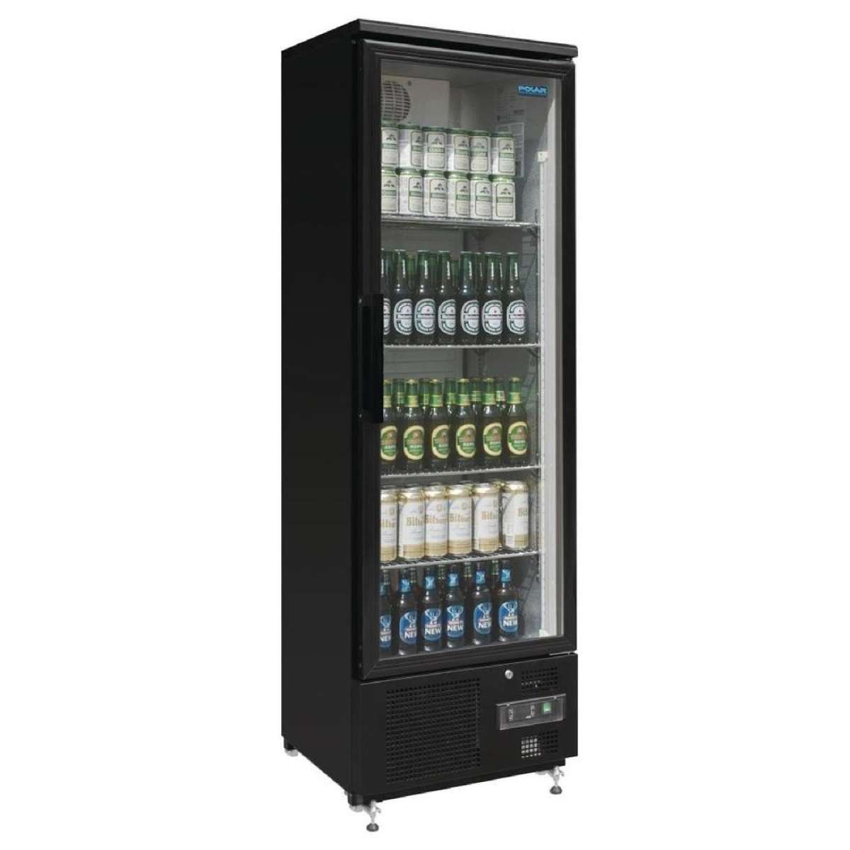 Polar G-Series Upright Back Bar Cooler with Hinged Door 307Ltr- Commercial