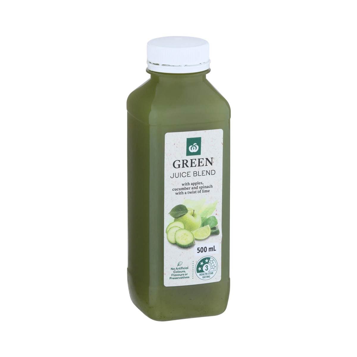 Woolworths Green Juice Blend Apple Cucumber & Spinach