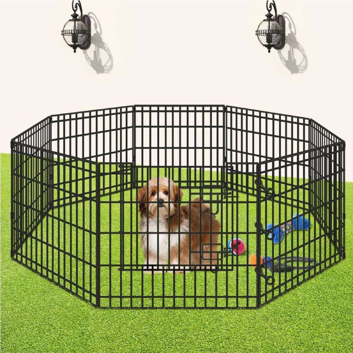 BEASTIE Pet Playpen 24 inch Large