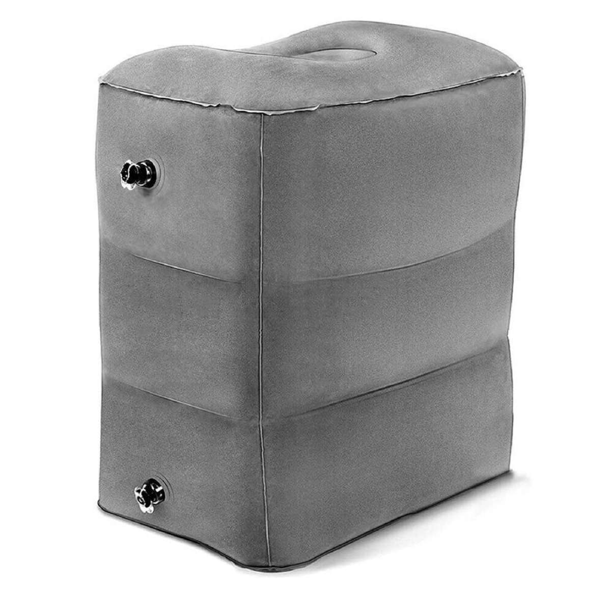 Travel Air Pillow Foot Rest Inflatable Cushion Car Leg Footrest XL - 3 Layers