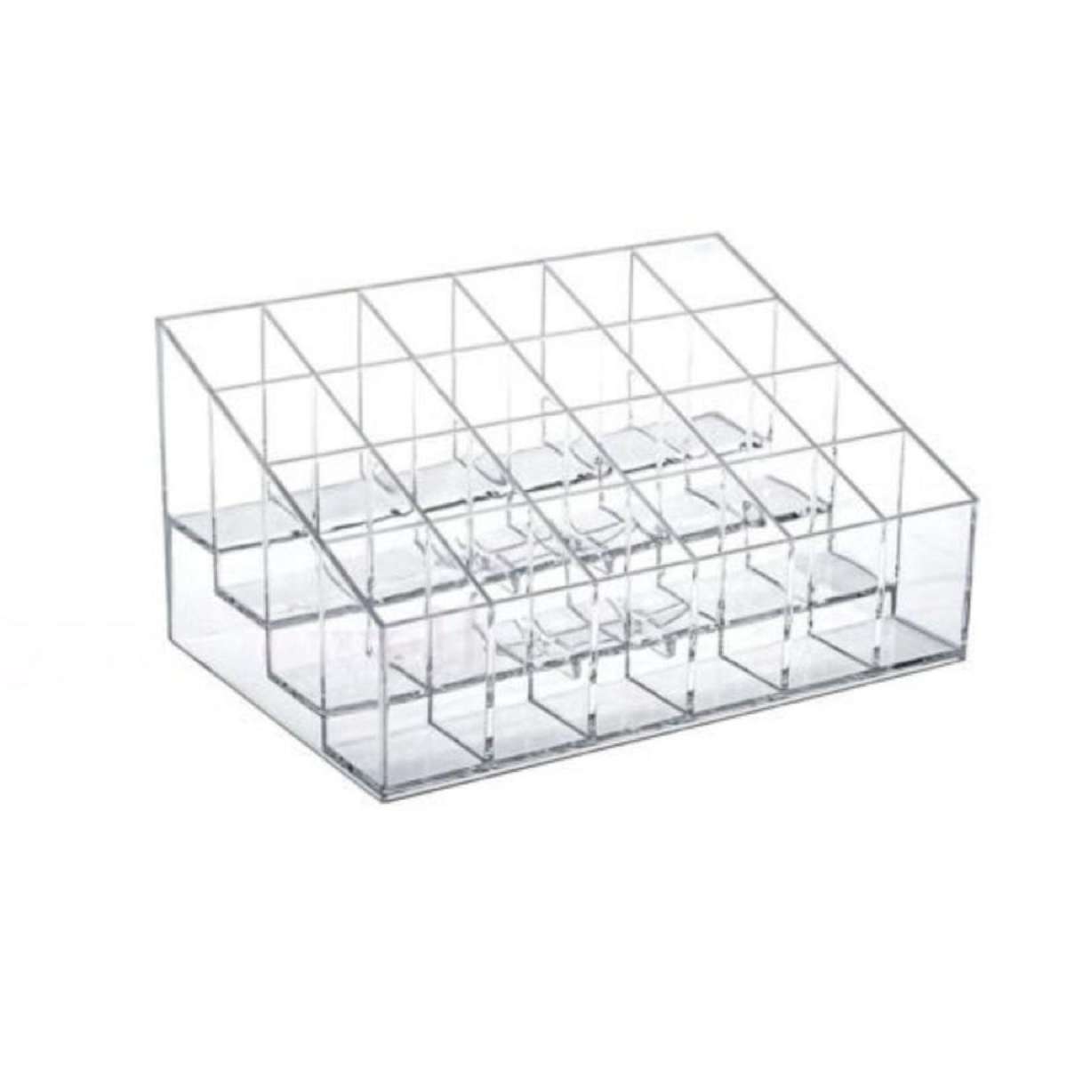 Fits 24 Lipsticks Lipstick Storage Case Clear Acrylic Organizer