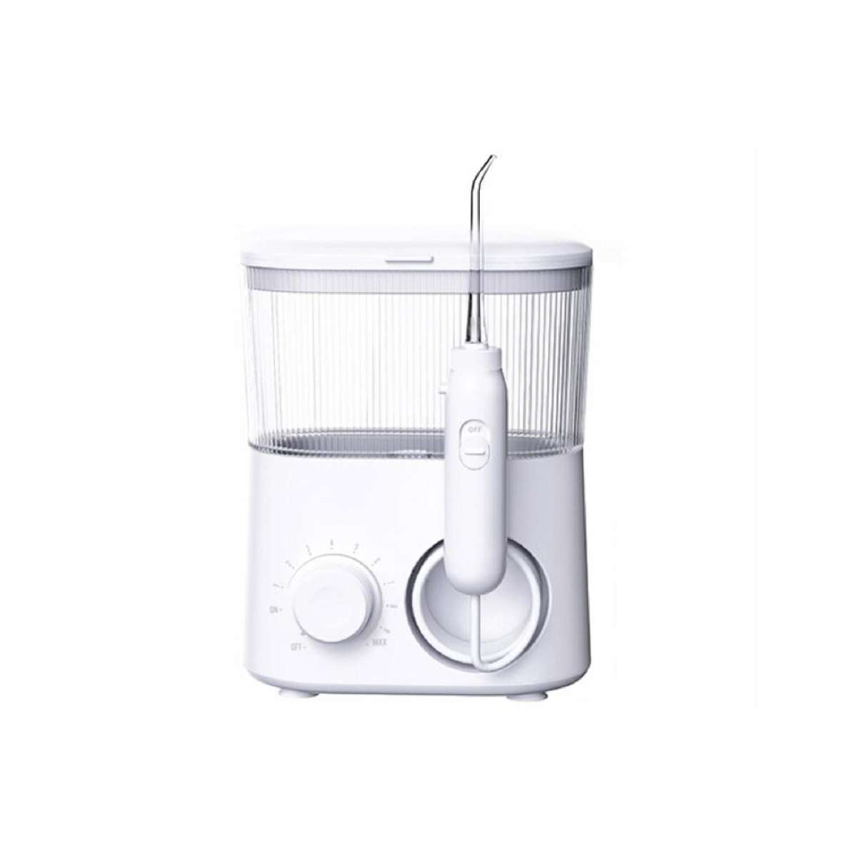 JetFloss M02 Water Jet Flosser Oral Irrigator Teeth Cleaner - White