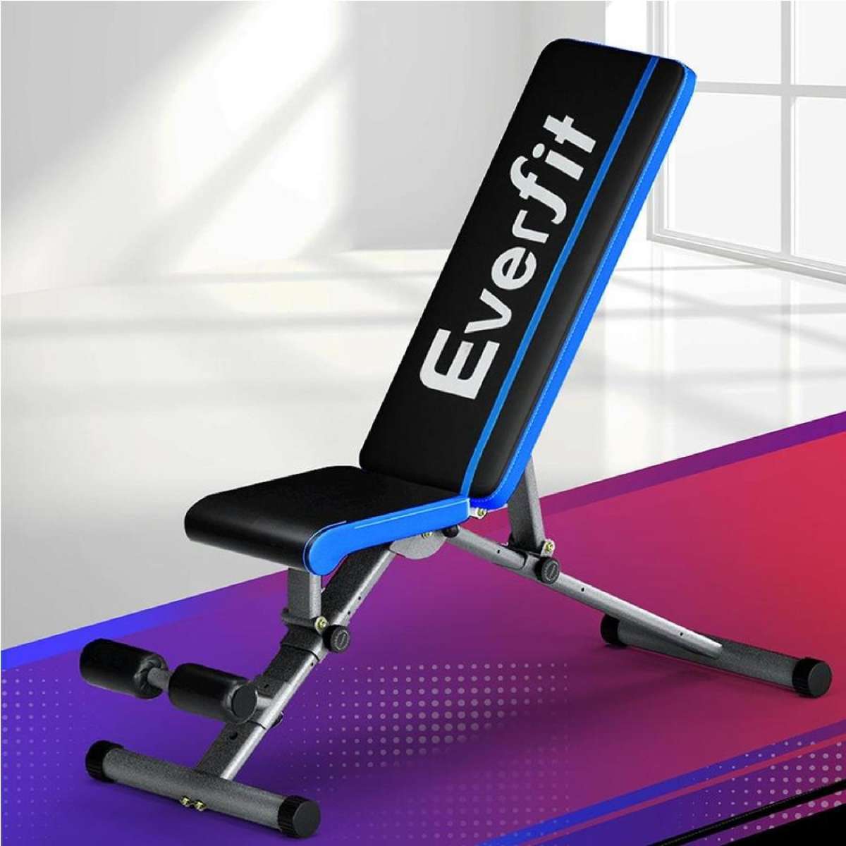 330 kg Capacity Weight Bench Everfit Adjustable FID Bench Press Home Gym