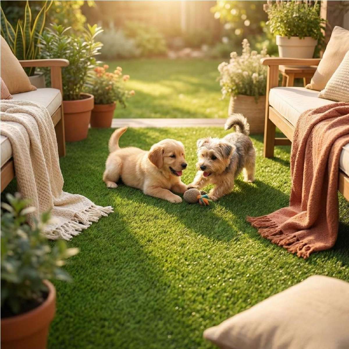 1m x 10m Marlow Artificial Grass Turf Plant 1mx10m, 17mm in Height
