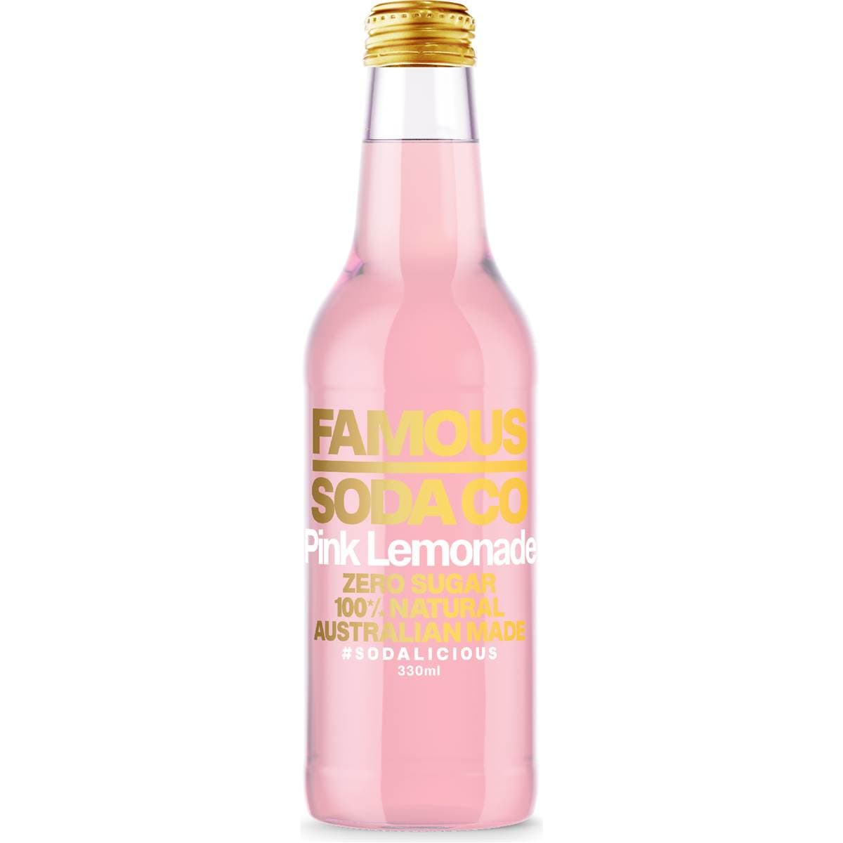 Famous Soda Co Pink Lemonade