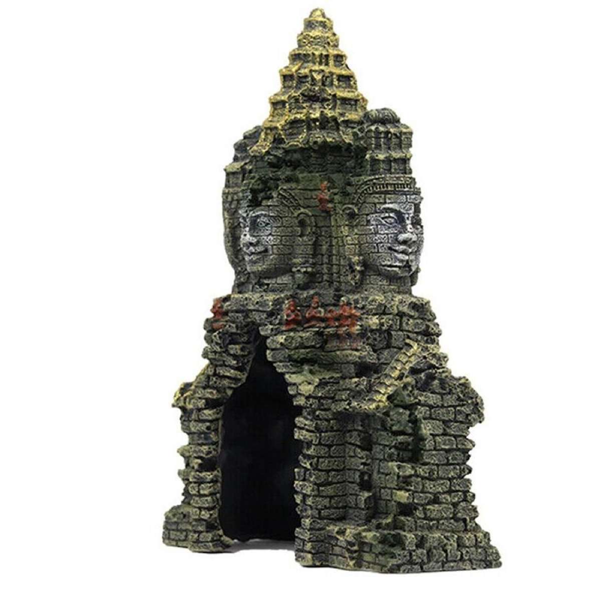 Four faced Decor Resin Buddha Aquarium Figurines