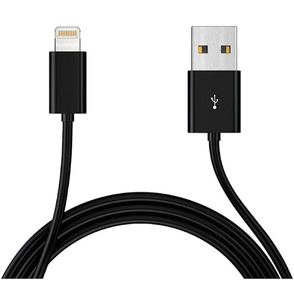 [AT-USBLIGHTNINGB-1M] Astrotek 1m USB Apple 8-Pin Data Sync Charger Black Cable for iPhone iPad iPod