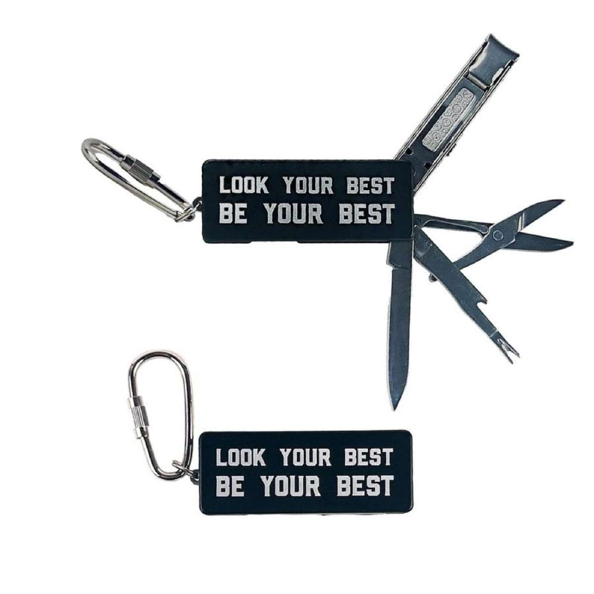 Trixie & Milo Men's The Dapper Gent Keychain Grooming Tool Nail Beauty Care