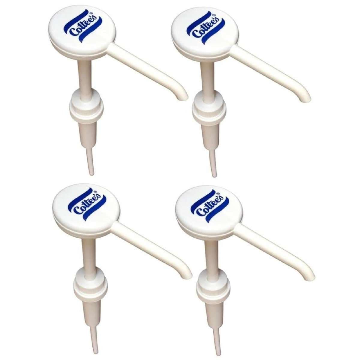 Cottees 3L Topping Syrup Pumps Milkshakes & Ice Cream Pack 4 Bulk