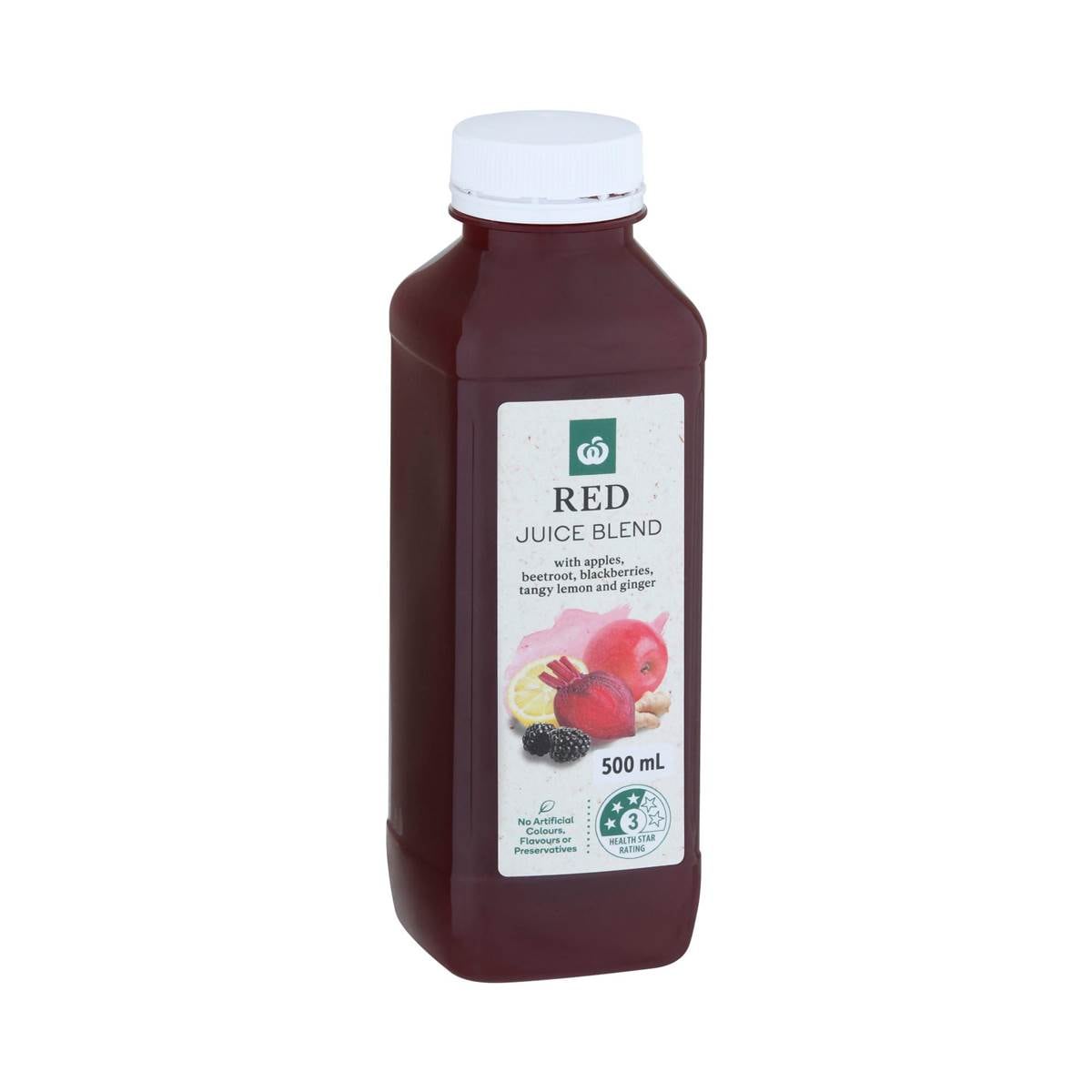 Woolworths Red Juice Blend Apple Beetroot & Blackberry
