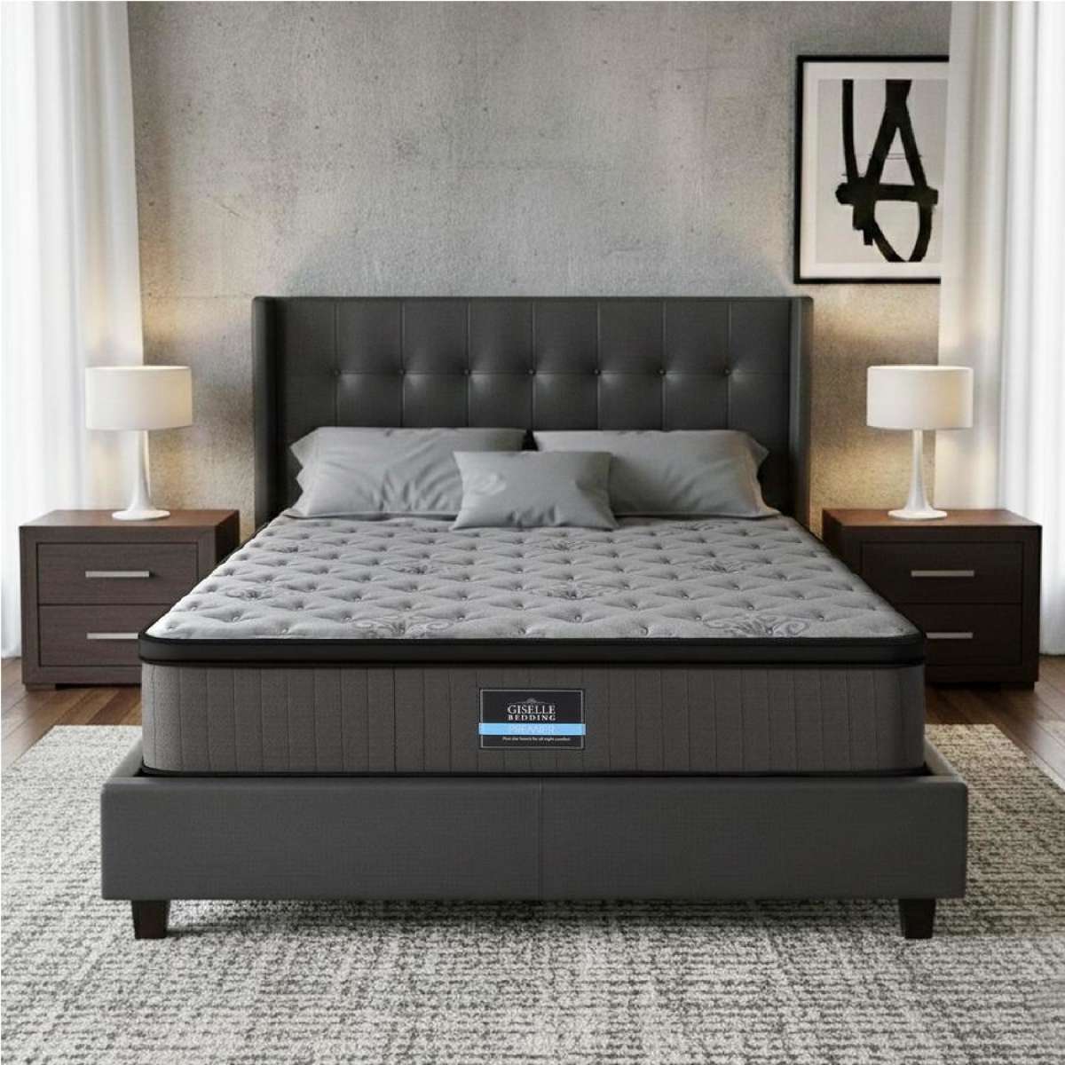 Bed Mattress Giselle 34cm Queen