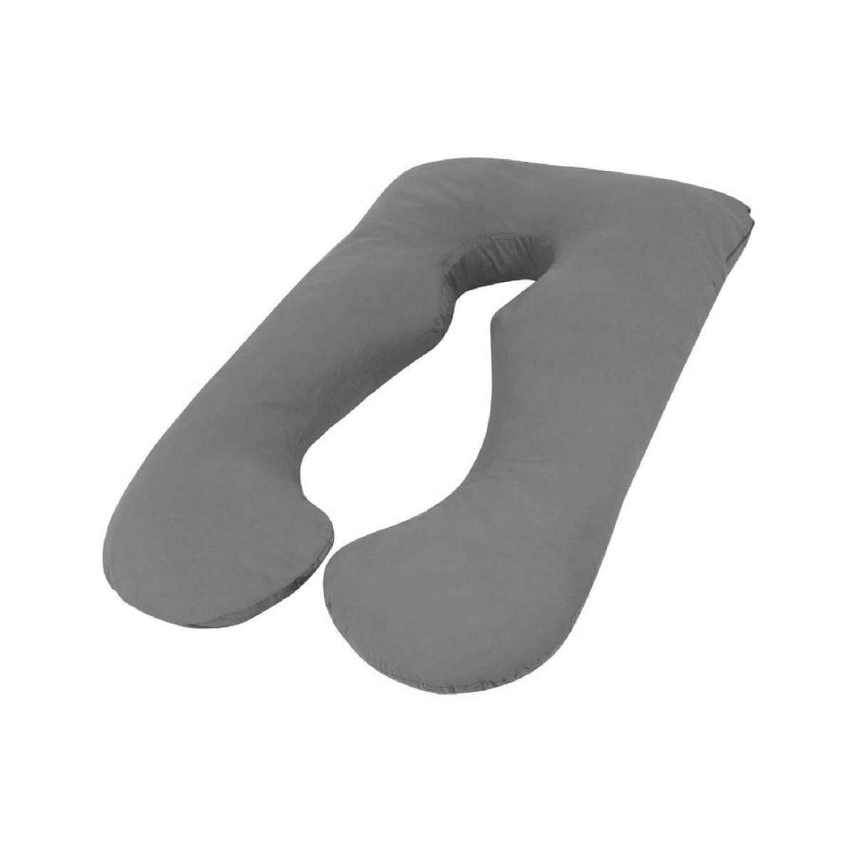 Woolcomfort Aus Made Maternity Pregnancy Nursing Sleeping Body Pillow Pillowcase Included Grey