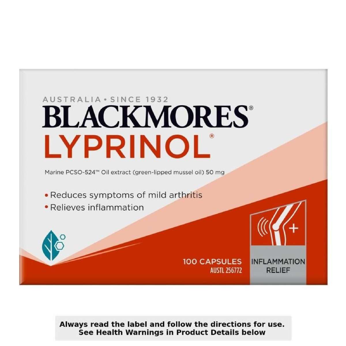 Blackmores Lyprinol 100 Capsules