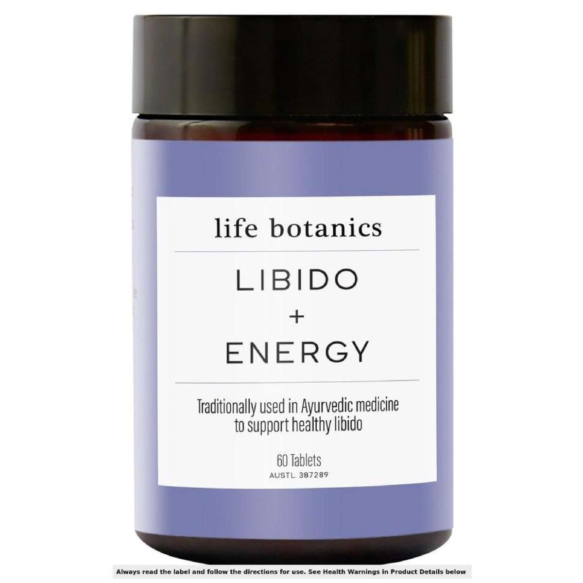 Life Botanics Libido + Energy 60 Tablets