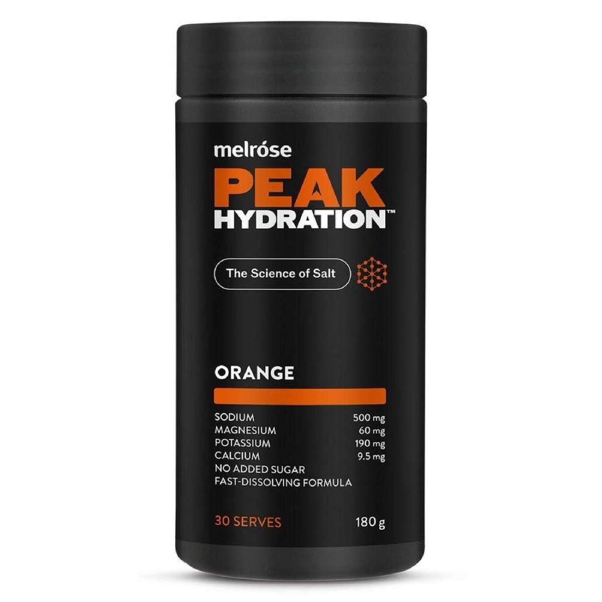 Melrose Peak Hydration Powder Orange 180g