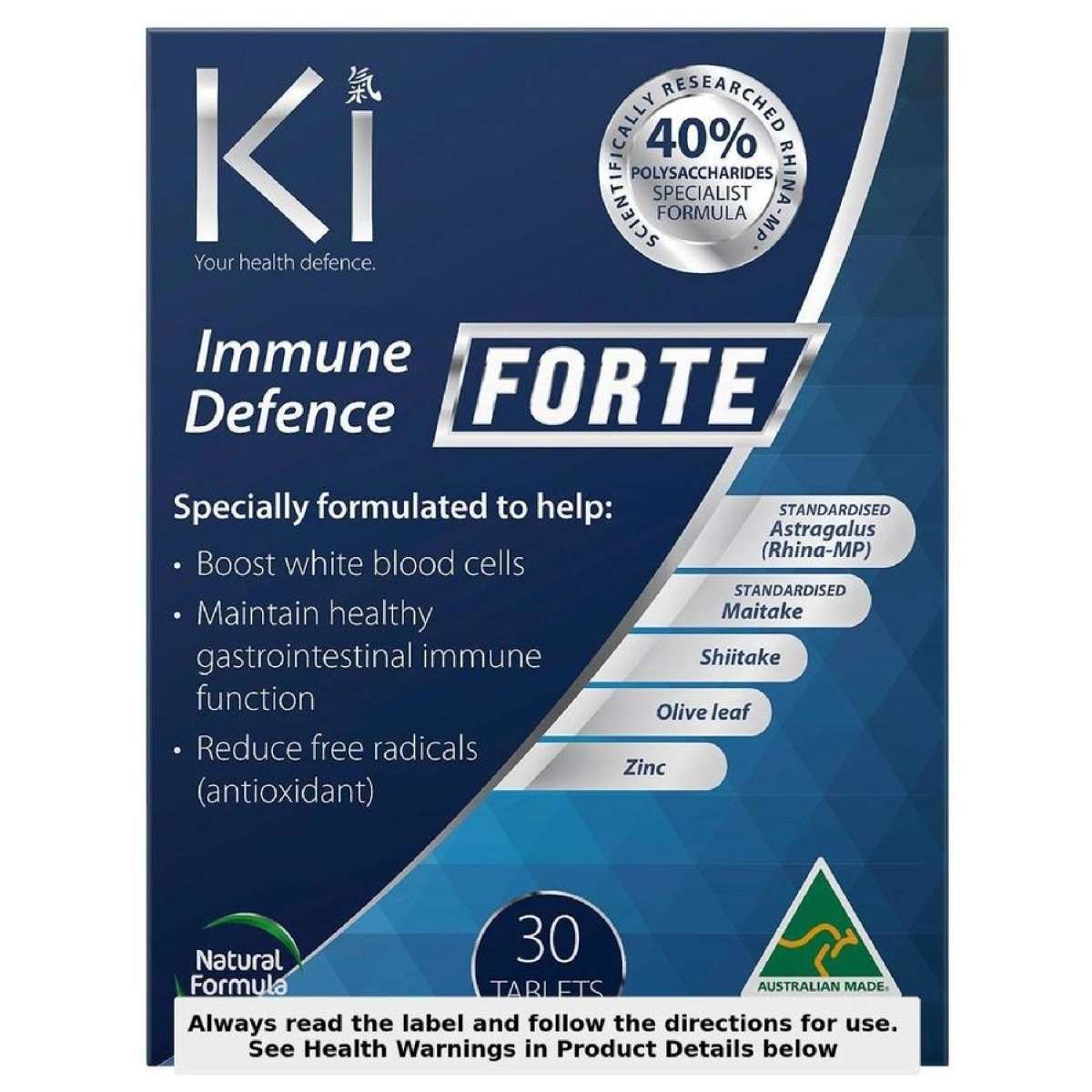 Ki Immune Defence Forte Formula 30 Tablets