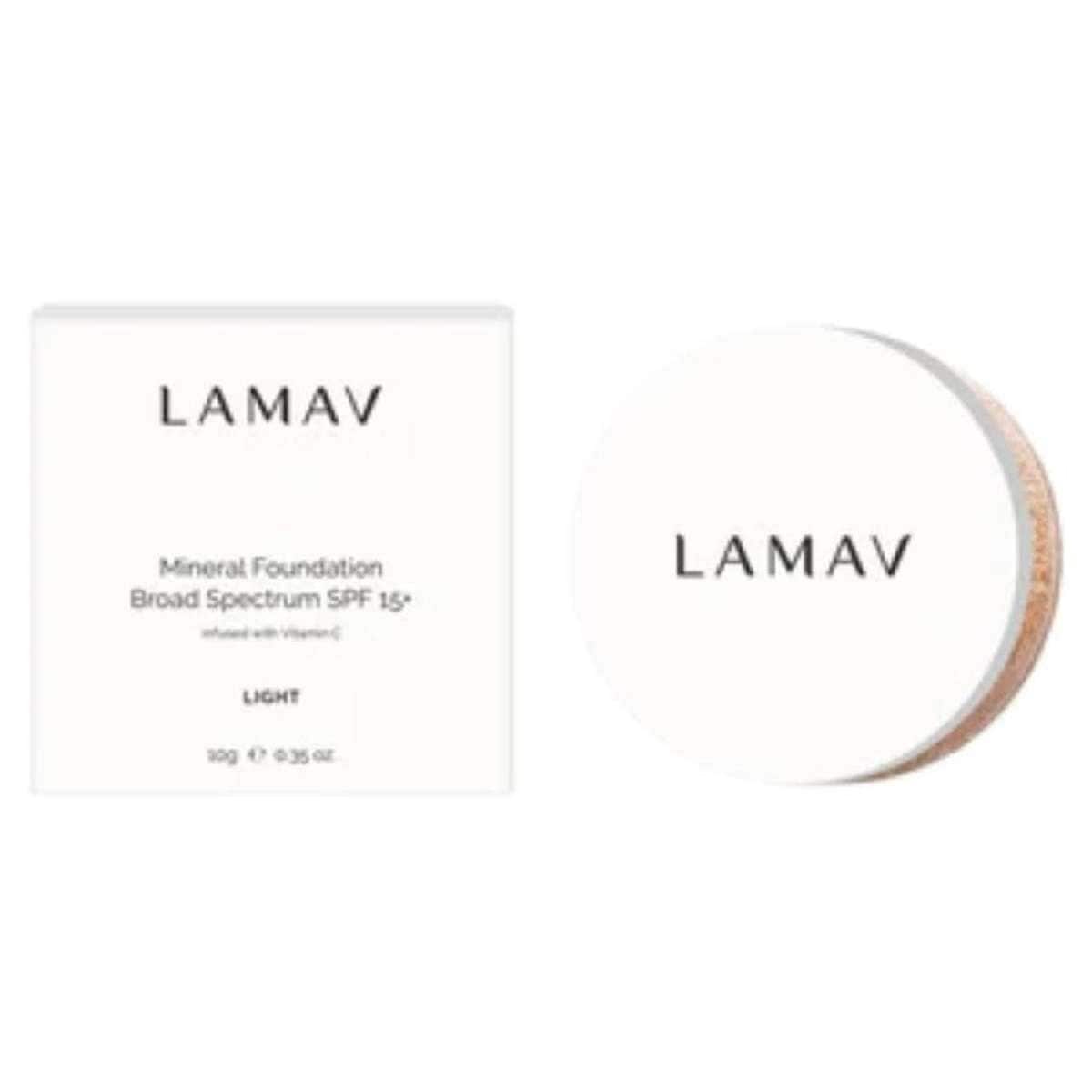 LAMAV Mineral Foundation Light SPF15+ 8g