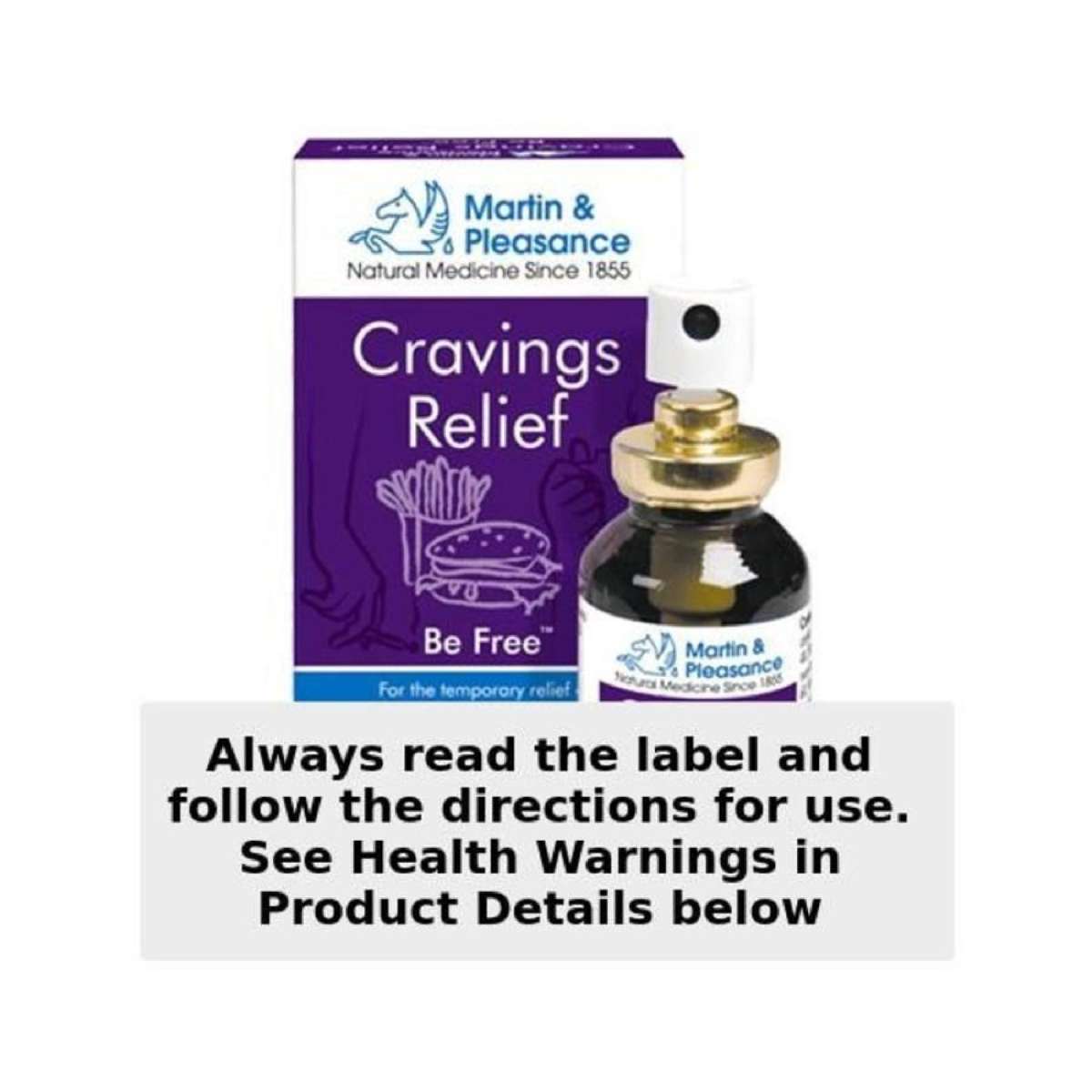Martin & Pleasance Cravings Relief Be Free Spray 25ml