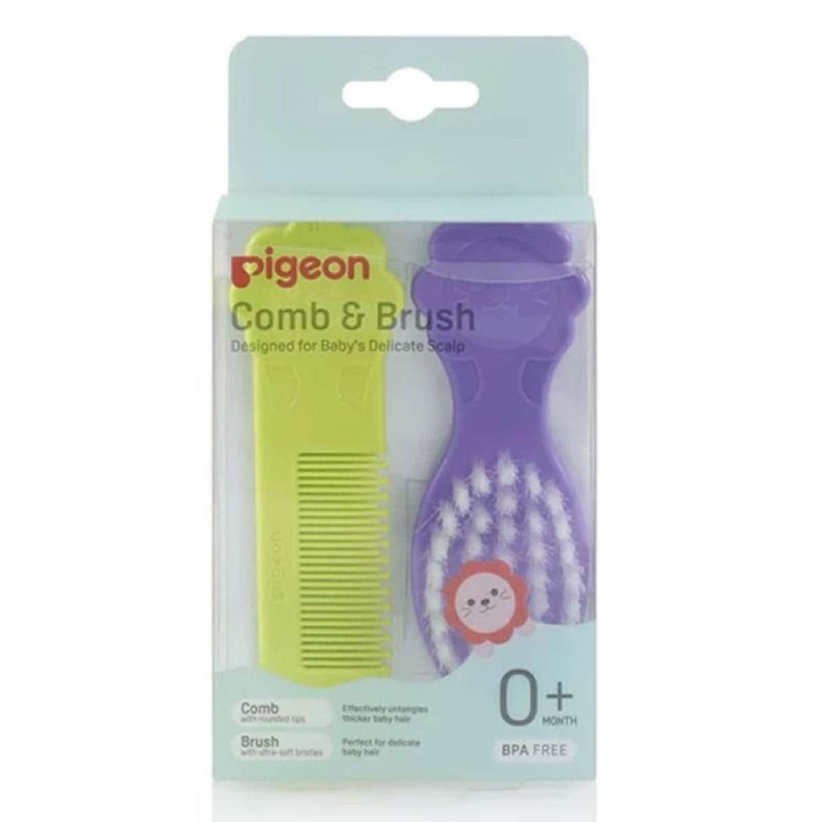 Pigeon Baby Brush & Comb Set