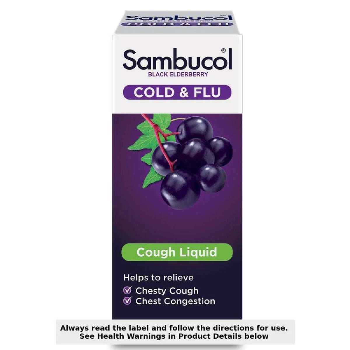 Sambucol Cough Relief Liquid 250ml