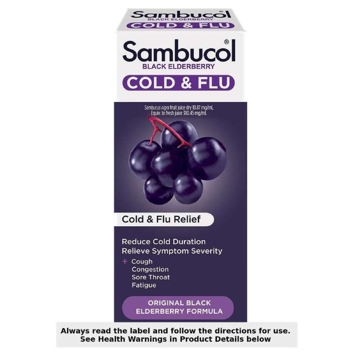 Sambucol Cold & Flu Relief Liquid 250ml