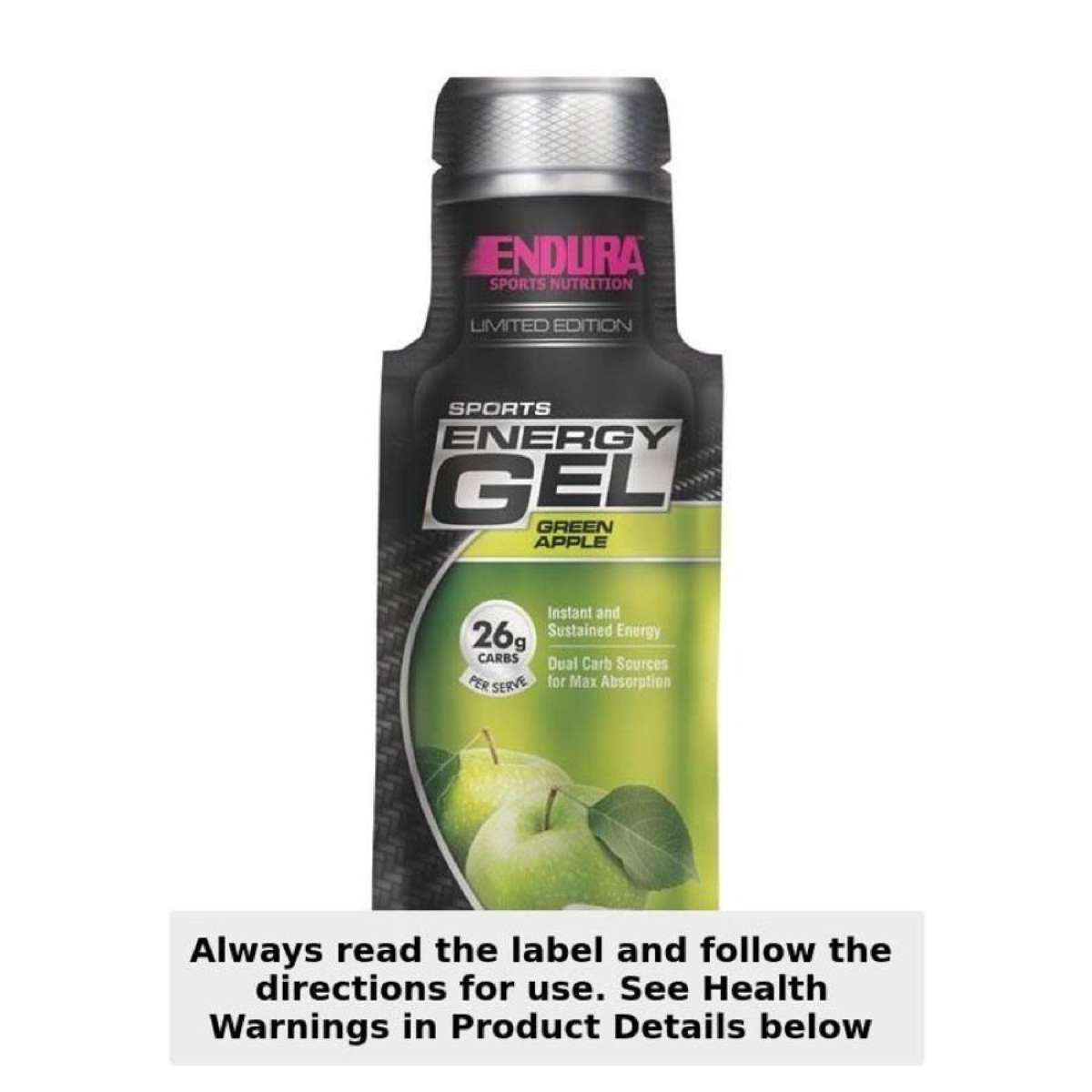 Endura Sports Energy Gel Green Apple 35g