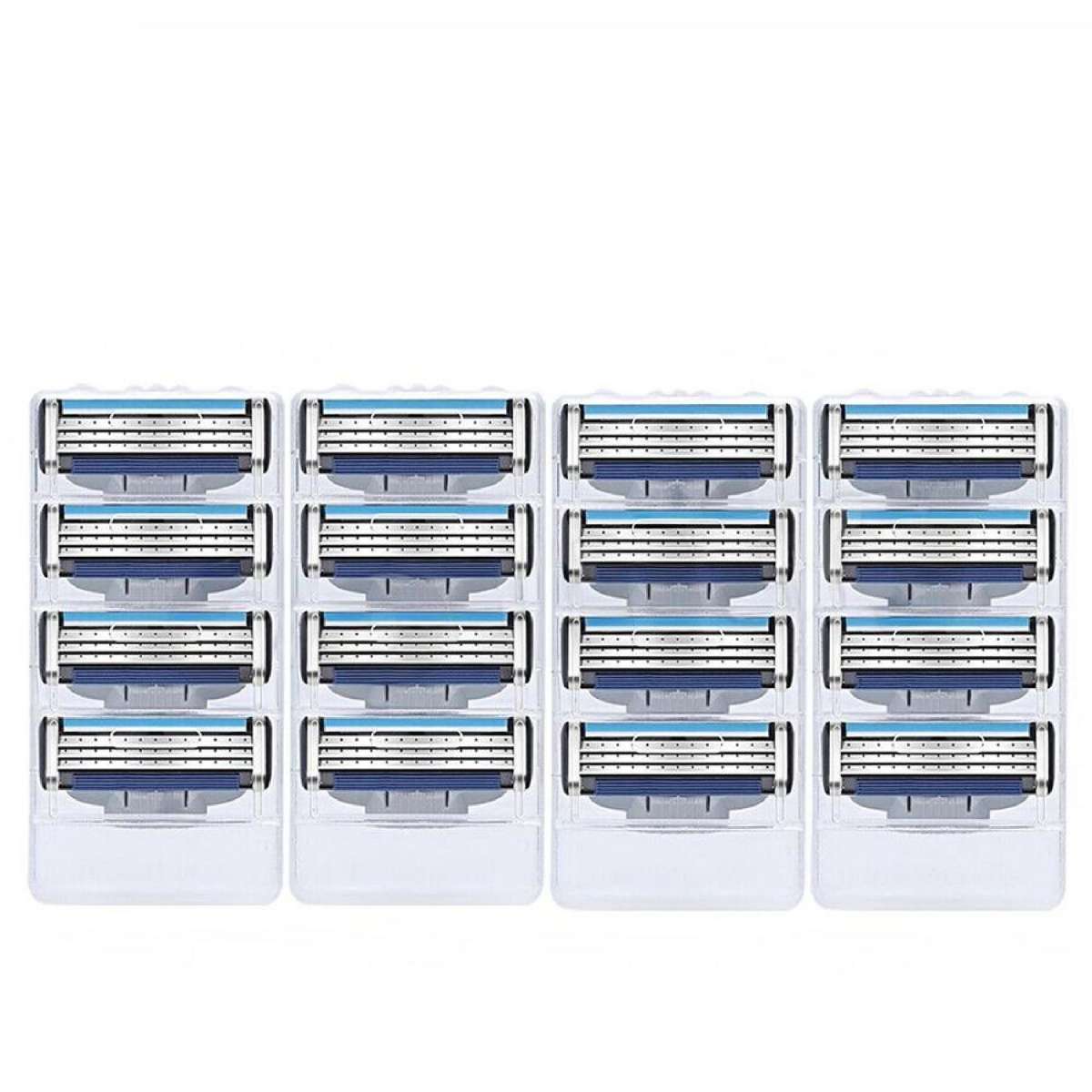 Replacement For Men Gillette MACH 3 Razor Shaving Shaver Trimmer Refills Cartridges - 3 Blades 16pcs