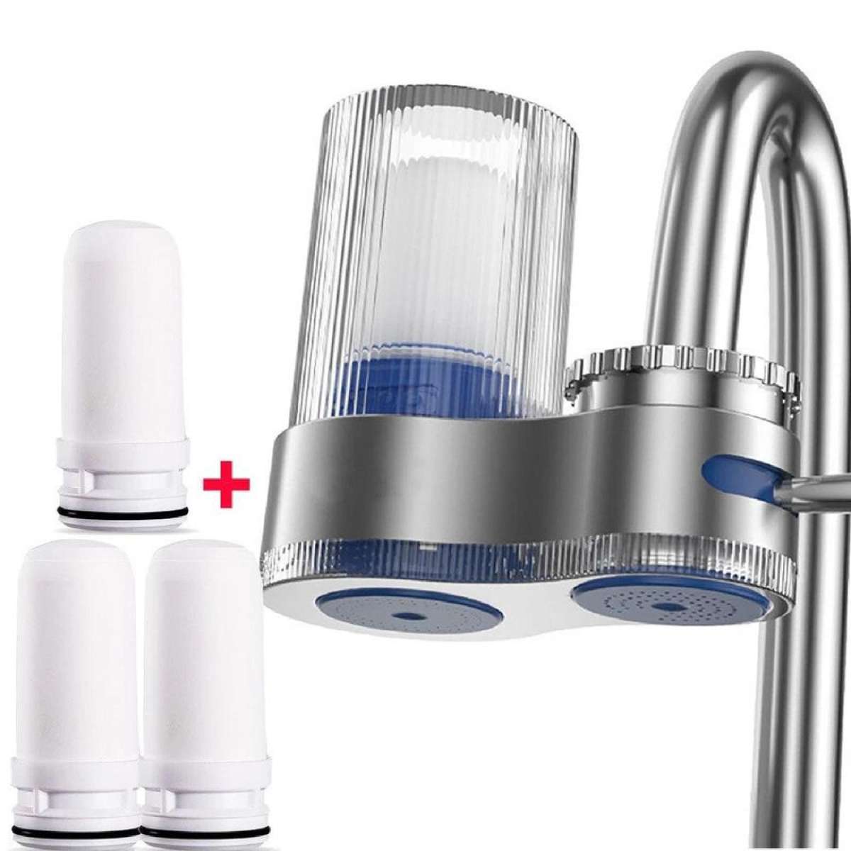 3Pack Tap Water Filter Kitchen Faucet Water Purifier Clean Home Percolator