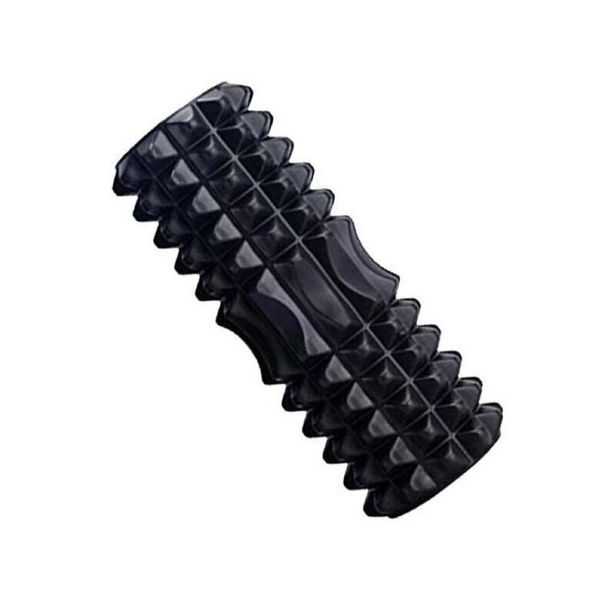 Physio EVA Foam Yoga Roller Gym Back Training Exercise Massage 33 x 15cm Crescent Black