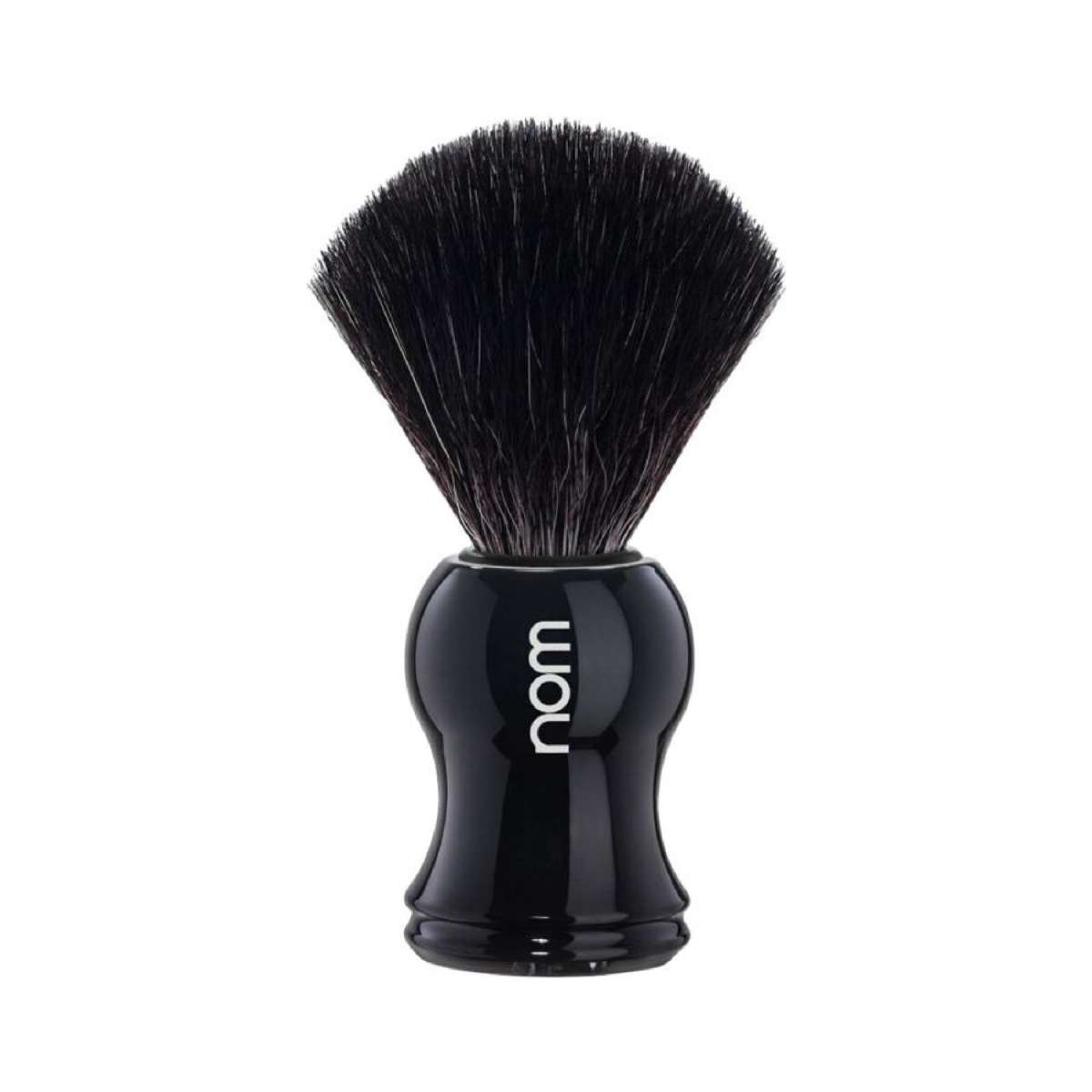 Muhle Nom Gustav Black Fibre Shaving Brush - Black