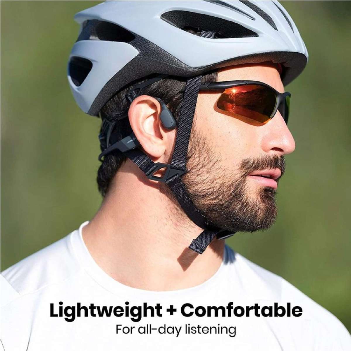 Shokz OpenRun Mini Bluetooth Open-Ear Endurance Headphones - Black Black