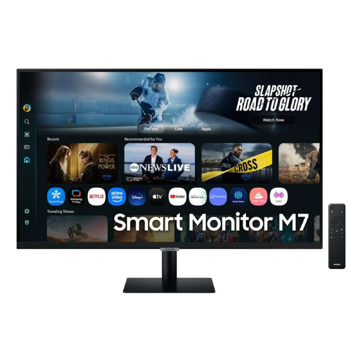 Samsung 32" Smart Monitor M7 M70F 4K Samsung Vision AI (32", Black)