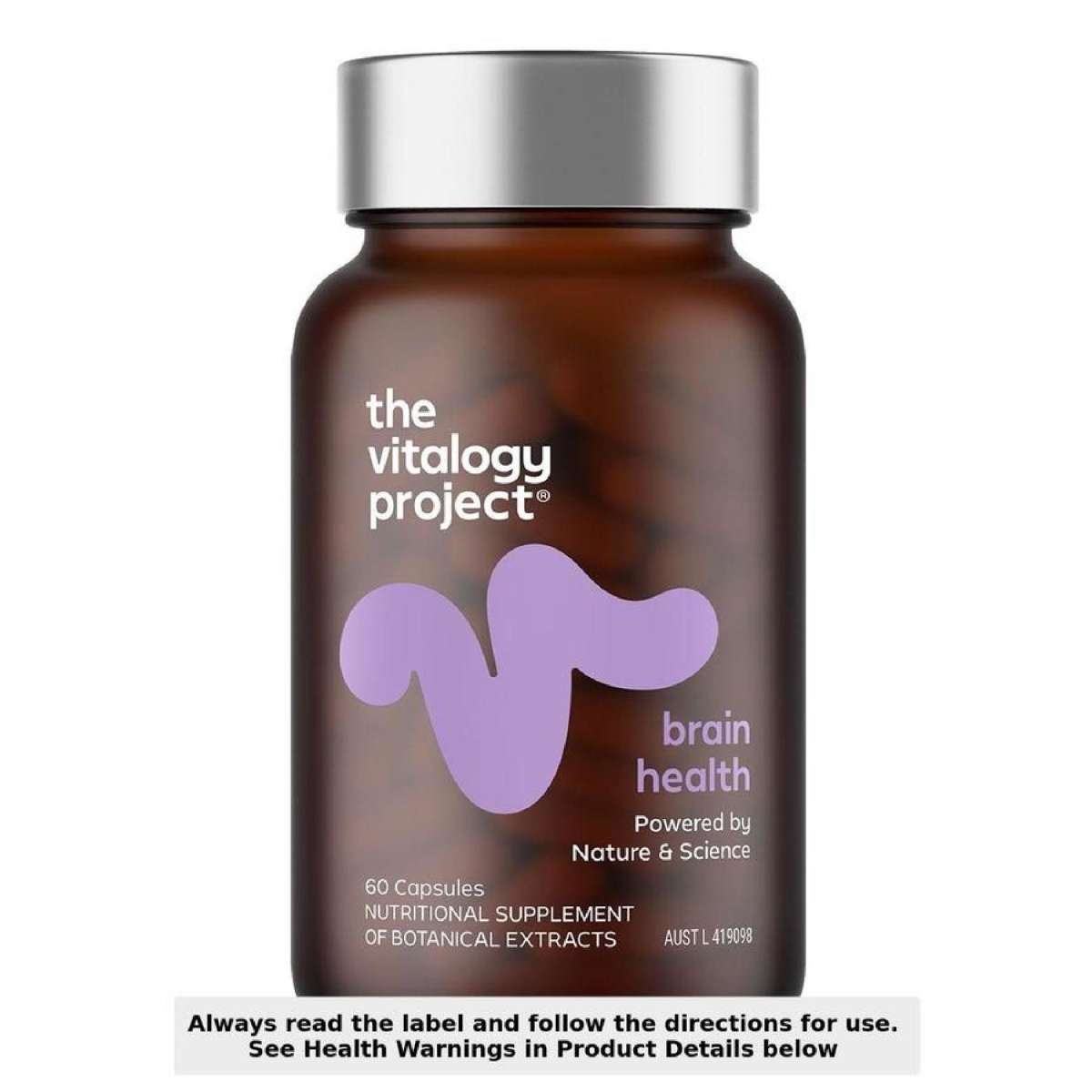 The Vitalogy Project Brain Health 60 Capsules