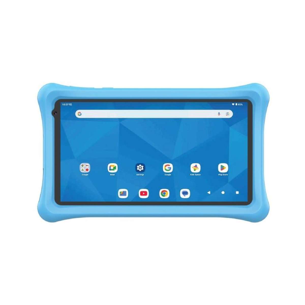 Laser 7-inch Kids Learning Tablet with Blue Case Android 15 4GB 64GB