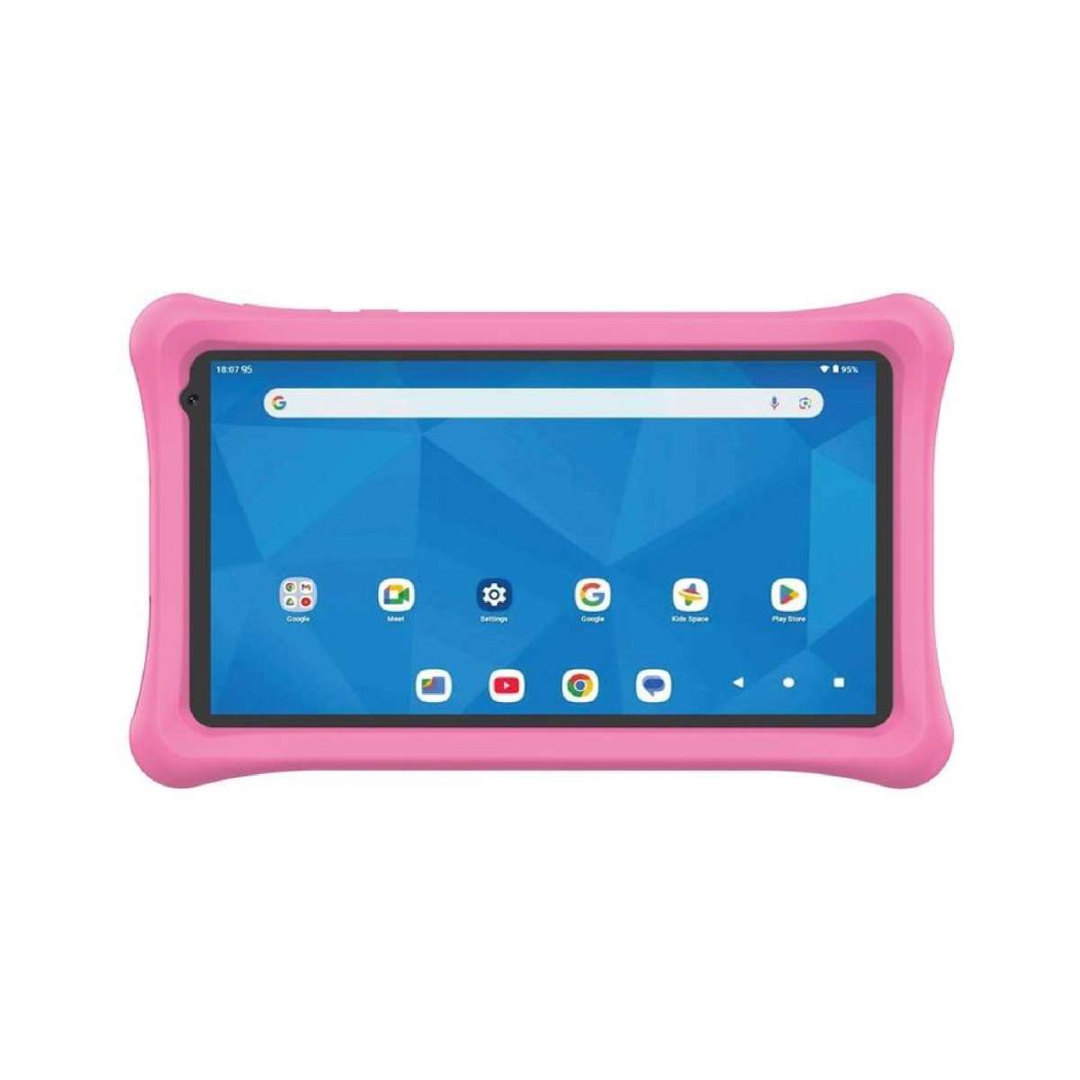 Laser 7-inch Kids Learning Tablet with Pink Case Android 15 4GB 64GB