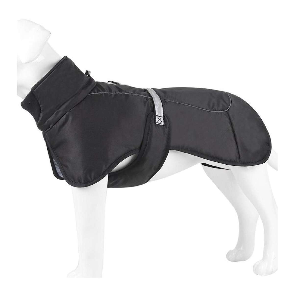 Waterproof Winter Warm Large Dog Clothes Pet Down Jacket Thick Coat Windproof - Black 6XL