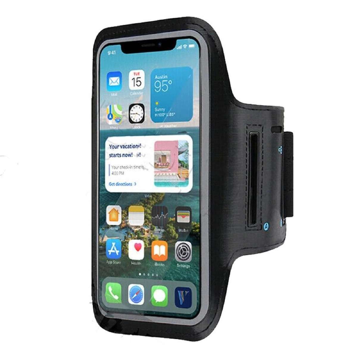 Sports Armband Phone Holder Arm Band Jogging Gym Running For iPhone Samsung 5.5 to 5.8 Inch