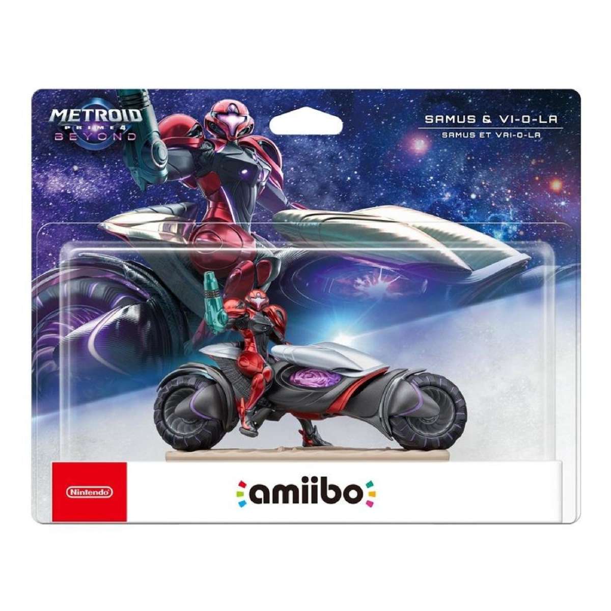 Nintendo amiibo (Metroid Prime 4: Beyond) - Samus & VI-0-LA Character Figure