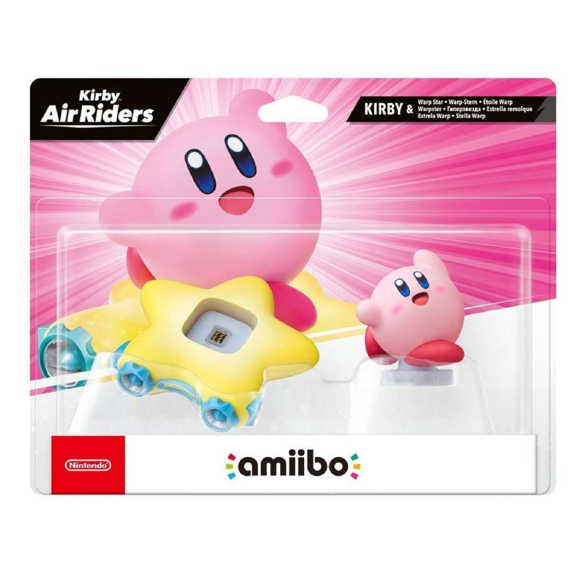 Nintendo amiibo (Kirby Air Riders) - Kirby & Warpstar Character Figure