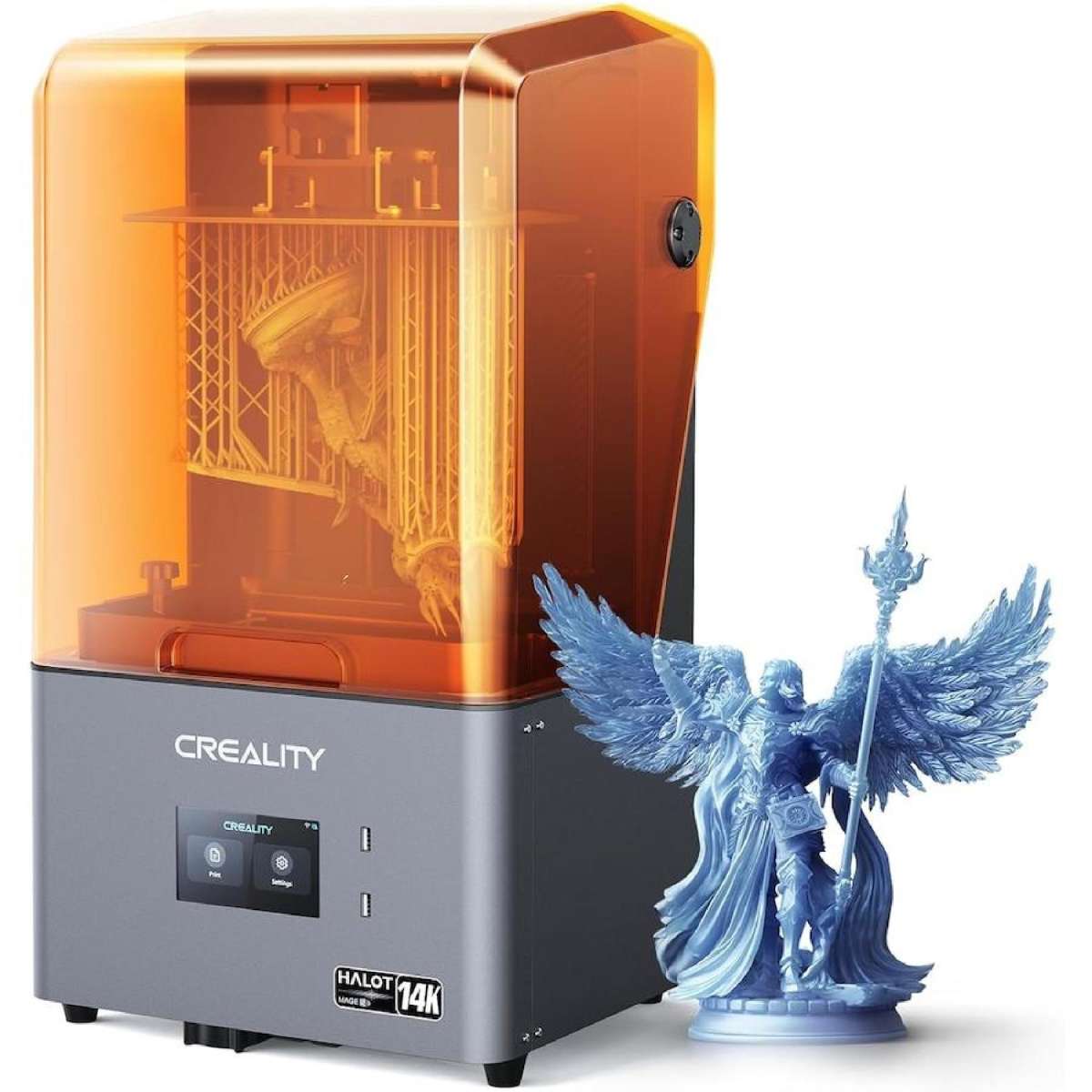Creality HALOT-MAGE S Resin 3D Printer Laser-carved 150mm/h High Speed Printing