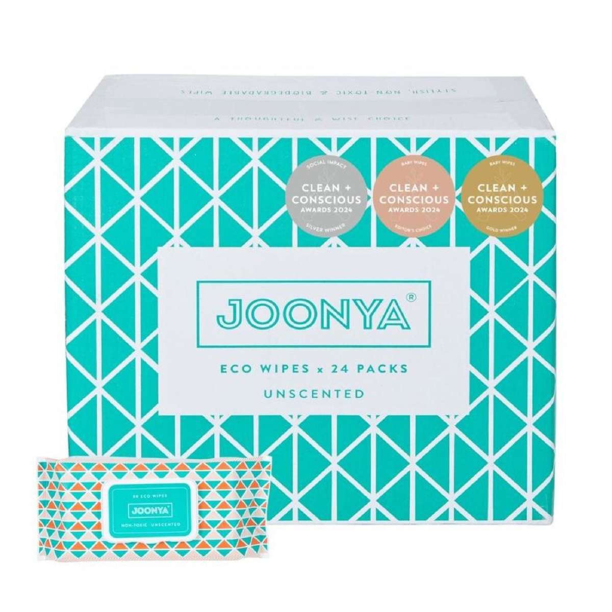 Joonya Baby Wipes - Fragrance Free - 80ct 24 pack x 80 (1920)
