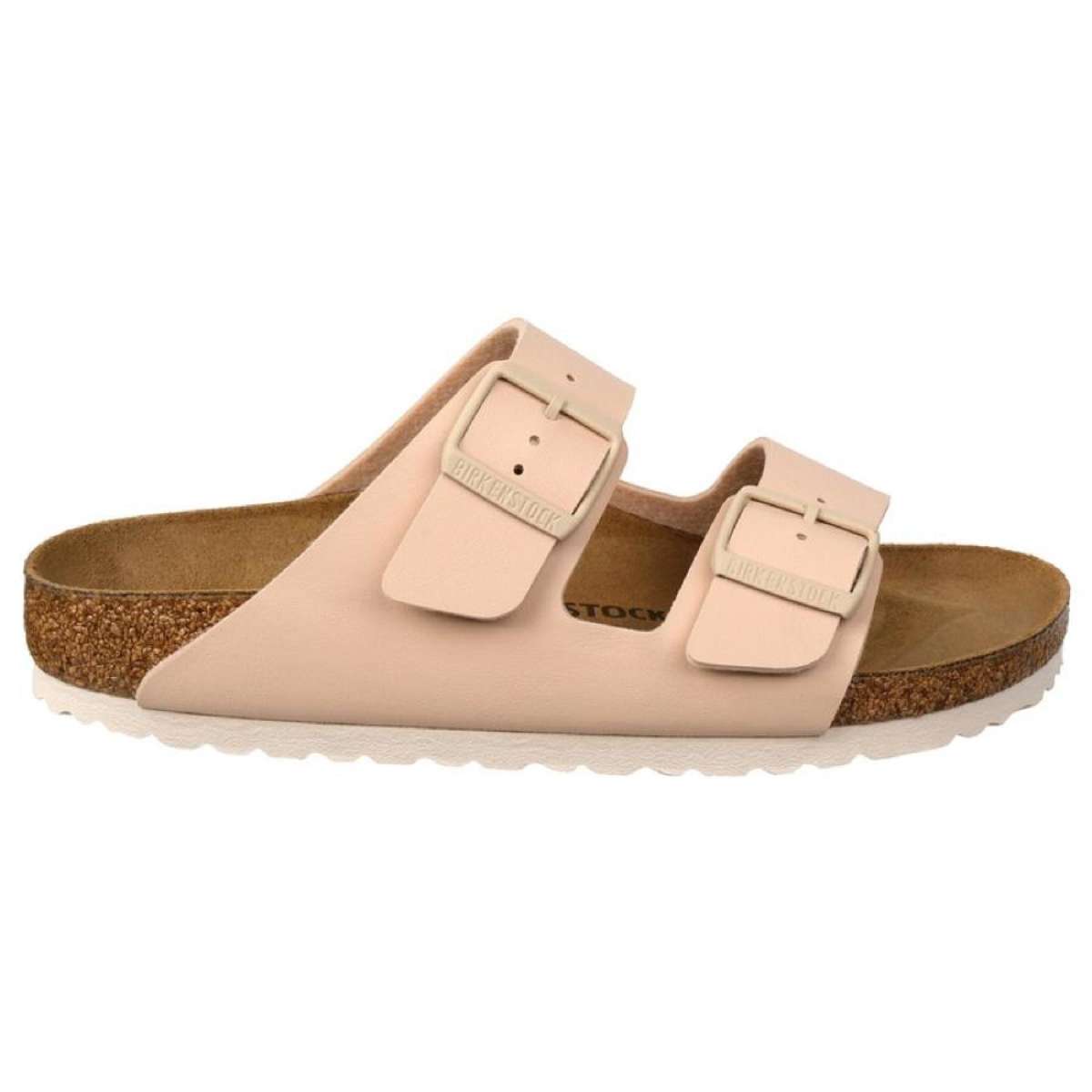 Birkenstock Unisex Arizona Birko-Flor Narrow Fit Sandals New Beige 38