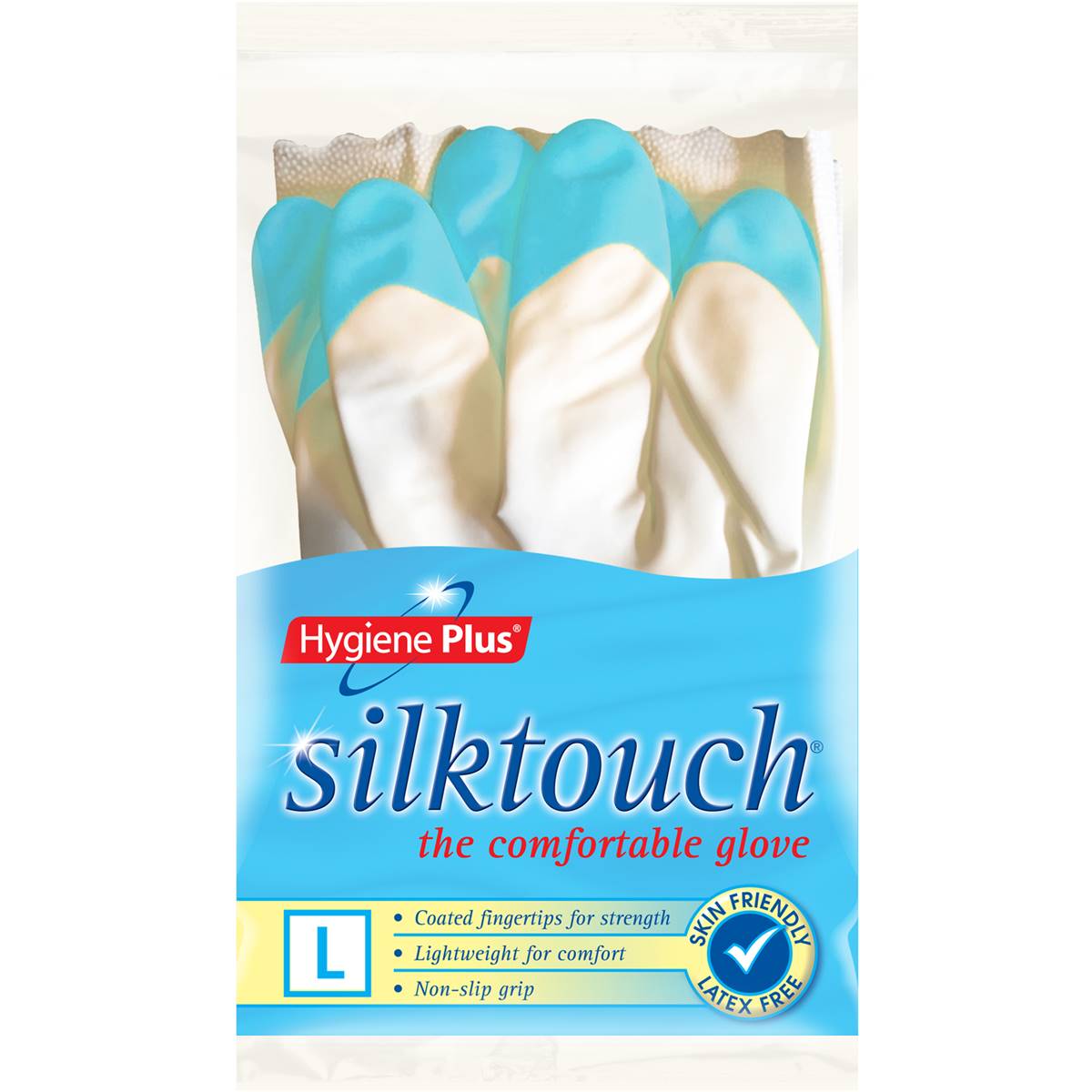 Hygiene Plus Silktouch Gloves Large Pair