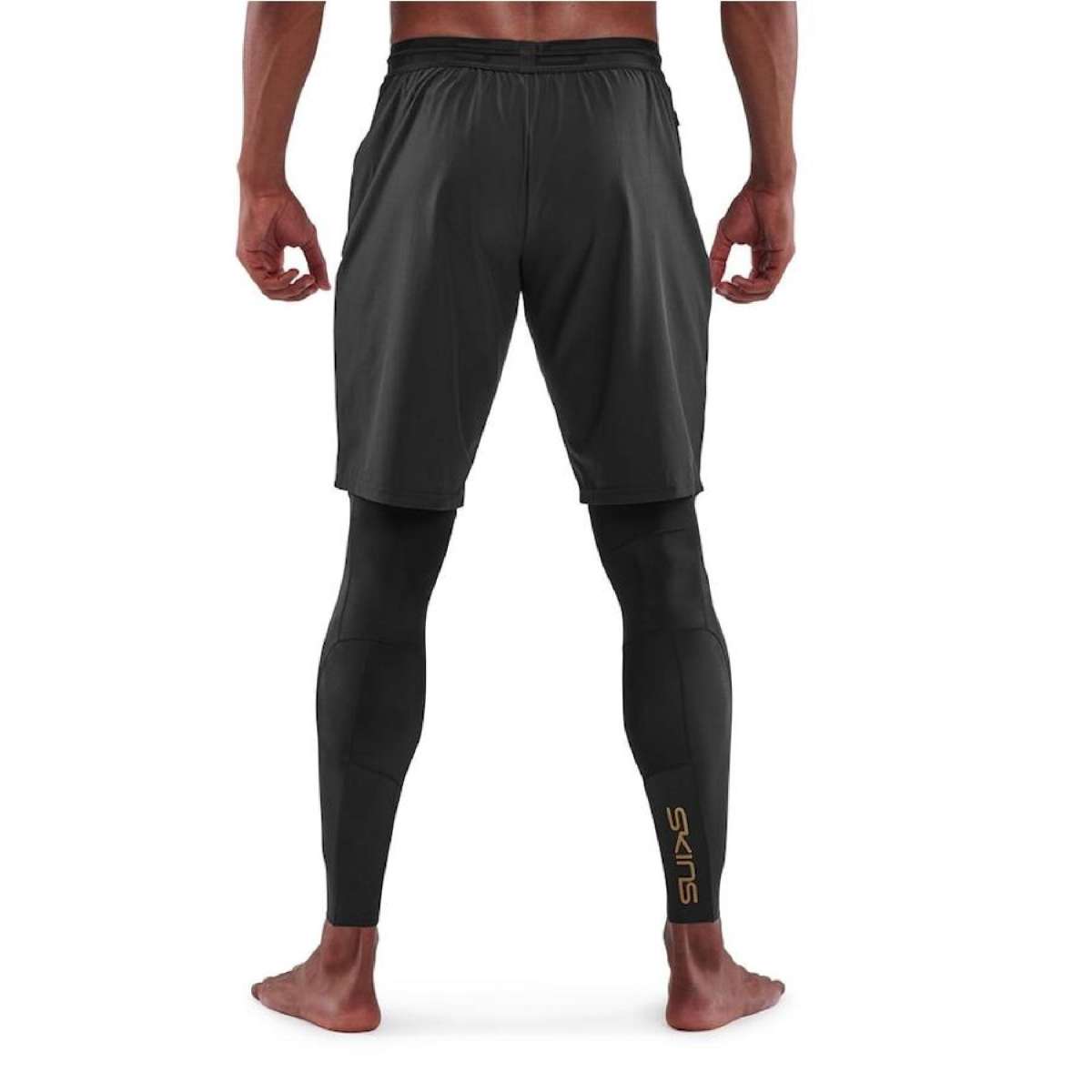 Skins Men's Series-5 Activewear Long Tight T&R Black XL